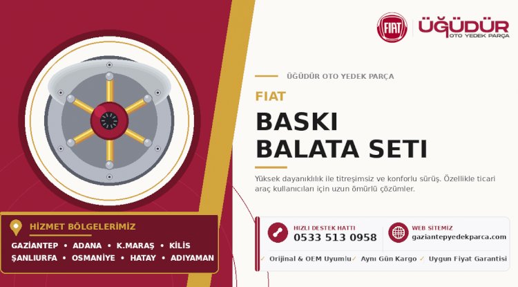 Fiat Baskı Balata Seti – Yüksek Dayanıklılık